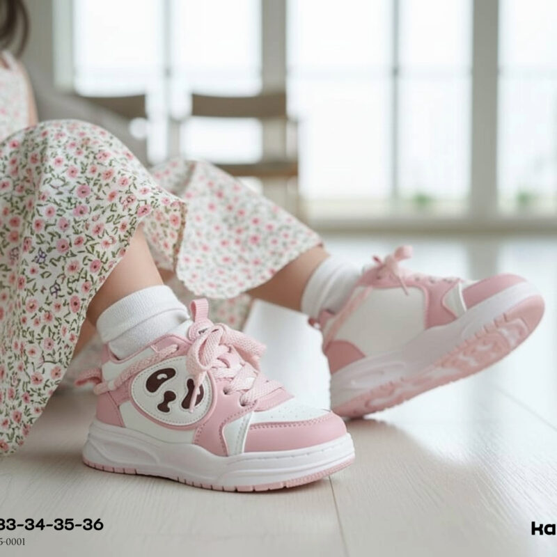 Sneaker Panda Pop - Rose